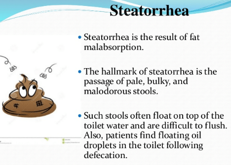 Steatorrhea definition